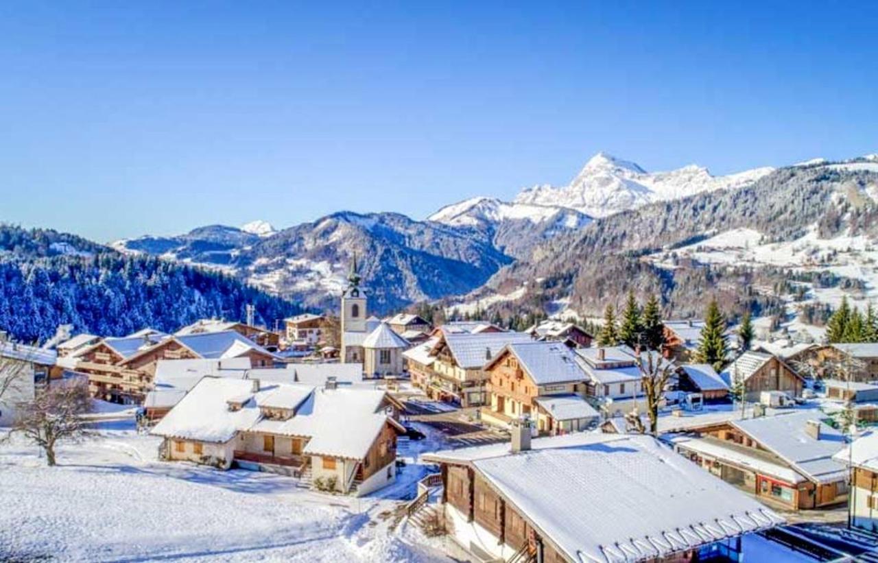 Appartement Confortable Avec Vue Sur La Montagne Нотр-Дам-де-Белькомб Экстерьер фото